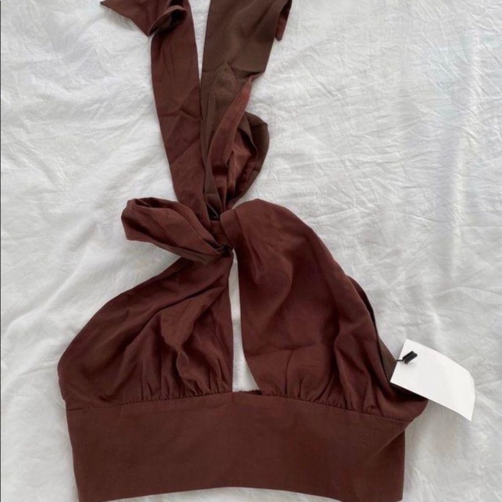 halter crop top